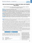 Research paper thumbnail of Motor and Social Development in 6-Month-Old Children with Congenital Heart Defects