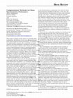 Research paper thumbnail of Computational methods for mass spectrometry proteomics