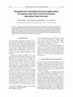 Research paper thumbnail of Photophysical and photochemical applications of femtosecond time-resolved transient absorption spectroscopy