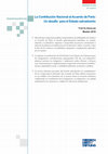 Research paper thumbnail of La Contribución Nacional al Acuerdo de París: Un desafío para el Estado salvadoreño