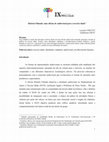 Research paper thumbnail of História Filmada: uma oficina de audiovisual para a terceira idade