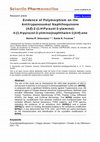 Research paper thumbnail of Evidence of Polymorphism on the Antitrypanosomal Naphthoquinone (4E)-2-(1H-Pyrazol-3-ylamino)-4-(1H-pyrazol-3-ylimino)naphthalen-1(4H)-one