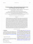 Research paper thumbnail of Evaluating the influence of plant-specific physiological parameterizations on the partitioning of land surface energy fluxes