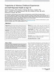 Research paper thumbnail of Trajectories of Adverse Childhood Experiences and Self-Reported Health at Age 18