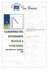 Research paper thumbnail of CUADERNO DEL ESTUDIANTE BLOQUE 4 FUNCIÓN LINEAL/AFIN MATEMÁTICA NOVENO EGB