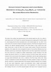 Research paper thumbnail of Oxygen content variation and cation doping dependence of (La)1.4(Sr1−yCay)1.6Mn2O7±δ (y=0,0.25,0.5) bilayered manganites