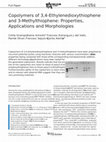 Research paper thumbnail of Copolymers of 3,4-Ethylenedioxythiophene and 3-Methylthiophene: Properties, Applications and Morphologies