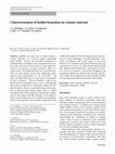 Research paper thumbnail of Characterization of biofilm formation on a humic material