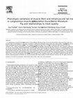 Research paper thumbnail of Phenotypic variations of muscle fibre and intramuscular fat traits in Longissimus muscle of F2 population Duroc×Berlin Miniature Pig and relationships to meat quality