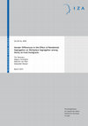 Research paper thumbnail of Gender Differences in the Effect of Residential Segregation on Workplace Segregation among Newly Arrived Immigrants