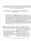 Research paper thumbnail of Comparison of a Novel Bone-Tendon Allograft With a Human Dermis–Derived Patch for Repair of Chronic Large Rotator Cuff Tears Using a Canine Model