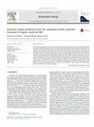 Research paper thumbnail of Electrical energy production from the integrated aerobic-anaerobic treatment of organic waste by ORC