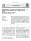 Research paper thumbnail of Experimental and life cycle assessment analysis of gas emission from mechanically–biologically pretreated waste in a landfill with energy recovery