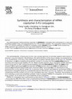 Research paper thumbnail of Synthesis and characterization of HPMA copolymer-5FU conjugates