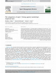 Research paper thumbnail of Run Again another Day: The Role of Consumer Characteristics and Satisfaction in Repeat Consumption of a Sport-Related Experience Product.