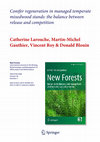 Research paper thumbnail of Conifer regeneration in managed temperate mixedwood stands: the balance between release and competition