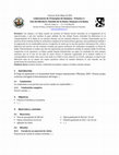 Research paper thumbnail of Patron de Informe