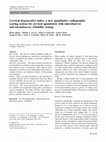 Research paper thumbnail of Cervical degenerative index: a new quantitative radiographic scoring system for cervical spondylosis with interobserver and intraobserver reliability testing