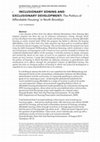 Research paper thumbnail of INCLUSIONARY ZONING AND EXCLUSIONARY DEVELOPMENT: The Politics of 'Affordable Housing' in North Brooklyn