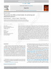 Research paper thumbnail of The portion size effect on food intake. An anchoring and adjustment process?