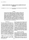 Research paper thumbnail of Lymphocyte surface marker and cytokine expression in peripheral and mucosal lymph nodes