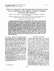 Research paper thumbnail of Analysis of a repetitive DNA sequence from Bordetella pertussis and its application to the diagnosis of Pertussis using the polymerase chain reaction