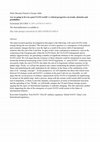 Research paper thumbnail of Fabio Massimo Parenti et Iacopo Adda Are we going to live in a post-NATO world? A critical perspective on trends, obstacles and possibilities