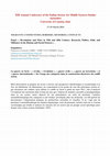 Research paper thumbnail of XIII Annual Conference of the Italian Society for Middle Eastern Studies Panel: « Revolutions and Wars in 19th and 20th Century: Research, Politics, Ethic and Militancy in the Human and Social Sciences