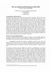 Research paper thumbnail of The war in Bosnia and Herzegovina (1992-1995): Towards a better understanding