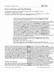 Research paper thumbnail of Down syndrome and breastfeeding