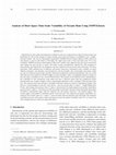 Research paper thumbnail of Analysis of Short Space–Time-Scale Variability of Oceanic Rain Using TOPEX/Jason