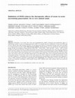 Research paper thumbnail of Inhibition of iNOS reduces the therapeutic effects of ozone in acute necrotizing pancreatitis: An in vivo animal study