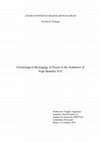 Research paper thumbnail of Christological Mystogogy of Prayer in the Audiences of Pope Benedict XVI