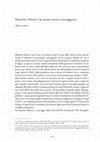 Research paper thumbnail of Maurizio Marini e la natura morta caravaggesca, in "Una vita per la storia dell'arte". Scritti in memoria di Maurizio Marini, a cura di P. di Loreto, Roma 2015