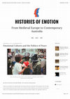 Research paper thumbnail of Emotional Cultures and the Politics of Peace