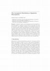 Research paper thumbnail of The Asymptotic Distribution of Quadratic Discrepancies