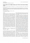 Research paper thumbnail of Strong evidence for a fire blight resistance gene of Malus robusta located on linkage group 3