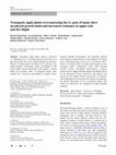 Research paper thumbnail of Transgenic apple plants overexpressing the Lc gene of maize show an altered growth habit and increased resistance to apple scab and fire blight