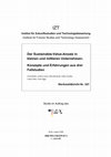 Research paper thumbnail of Der Sustainable-Value-Ansatz in kleinen und mittleren Unternehmen: Konzepte und Erfahrungen aus drei Fallstudien