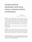 Research paper thumbnail of DAUMIER, EISENSTEIN, KIRCHHEIMER: ARTES VISUAIS, CINEMA E A PRODUÇÃO ARTÍSTICA CONTEMPORÂNEA