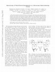 Research paper thumbnail of Spectroscopy of Three-Particle Entanglement in a Macroscopic Superconducting Circuit