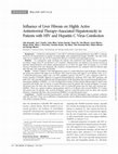 Research paper thumbnail of Influence of Liver Fibrosis on Highly Active Antiretroviral Therapy--Associated Hepatotoxicity in Patients with HIV and Hepatitis C Virus Coinfection