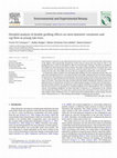 Research paper thumbnail of Detailed analysis of double girdling effects on stem diameter variations and sap flow in young oak trees