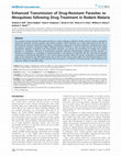 Research paper thumbnail of Enhanced Transmission of Drug-Resistant Parasites to Mosquitoes following Drug Treatment in Rodent Malaria