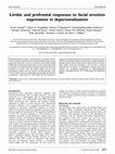 Research paper thumbnail of Limbic and prefrontal responses to facial emotion expressions in depersonalization