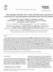 Research paper thumbnail of Macrophage inducible nitric oxide synthase gene expression is blocked by a benzothiophene derivative with anti-HIV properties