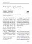 Research paper thumbnail of Bioactive compounds in legumes: pronutritive and antinutritive actions. Implications for nutrition and health