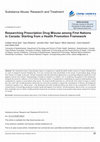 Research paper thumbnail of Researching Prescription Drug Misuse among First Nations in Canada: Starting from a Health Promotion Framework