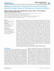 Research paper thumbnail of Additional Evaluation of the Point-of-Contact Circulating Cathodic Antigen Assay for Schistosoma mansoni Infection