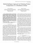 Research paper thumbnail of Hybrid Intelligent Approach for Predicting Product Compositions of a Distillation Column